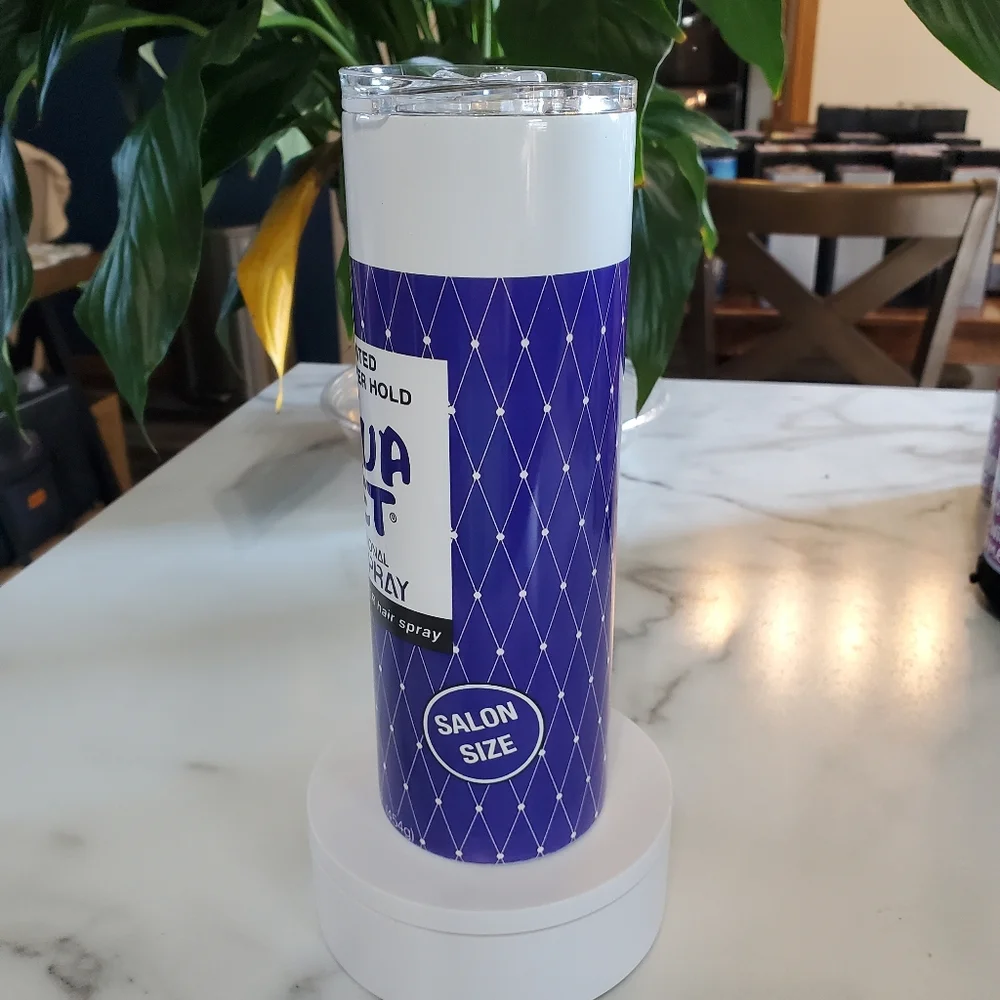Aqua Net Extra Super Hold 20oz Tumbler with duo lids 🎉sale